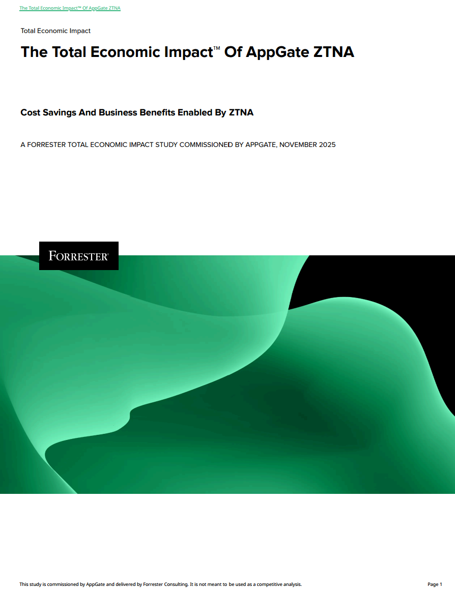 The Total Economic Impact™ Of AppGate ZTNA