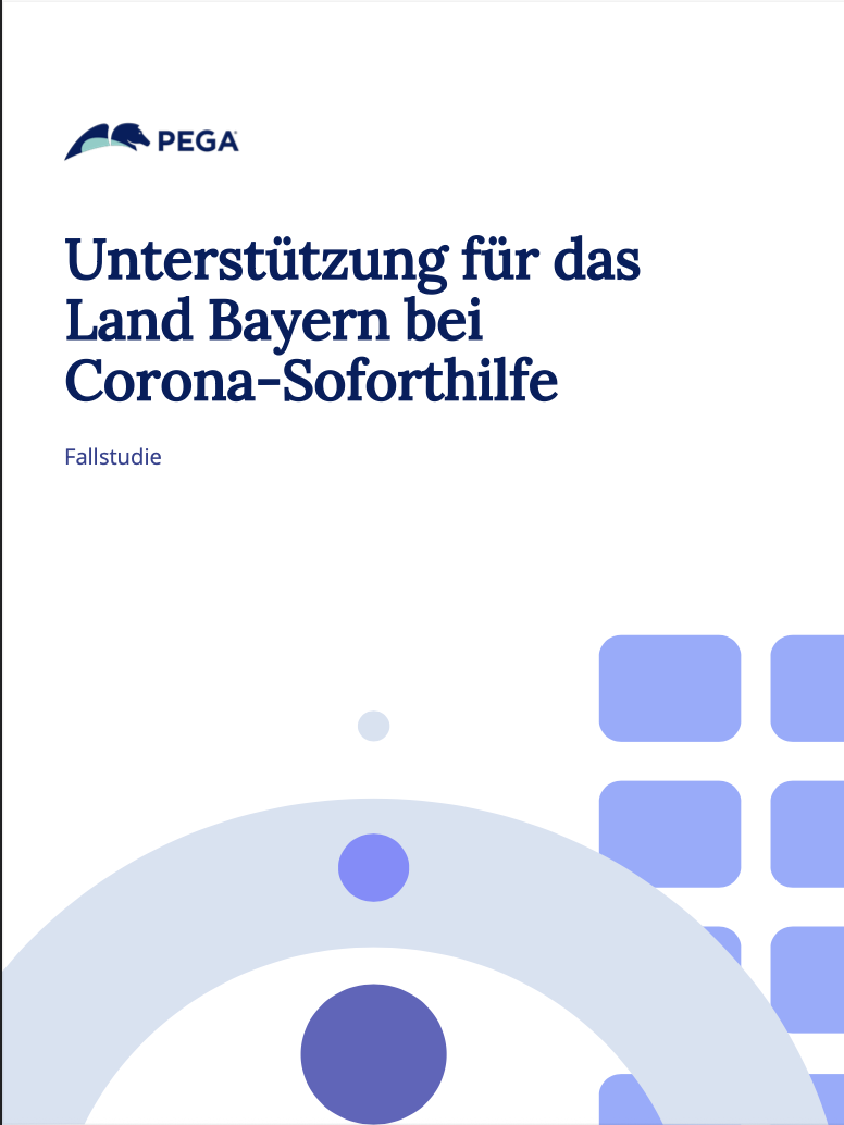 Unterstützung für das Land Bayern bei Corona-Soforthilfe