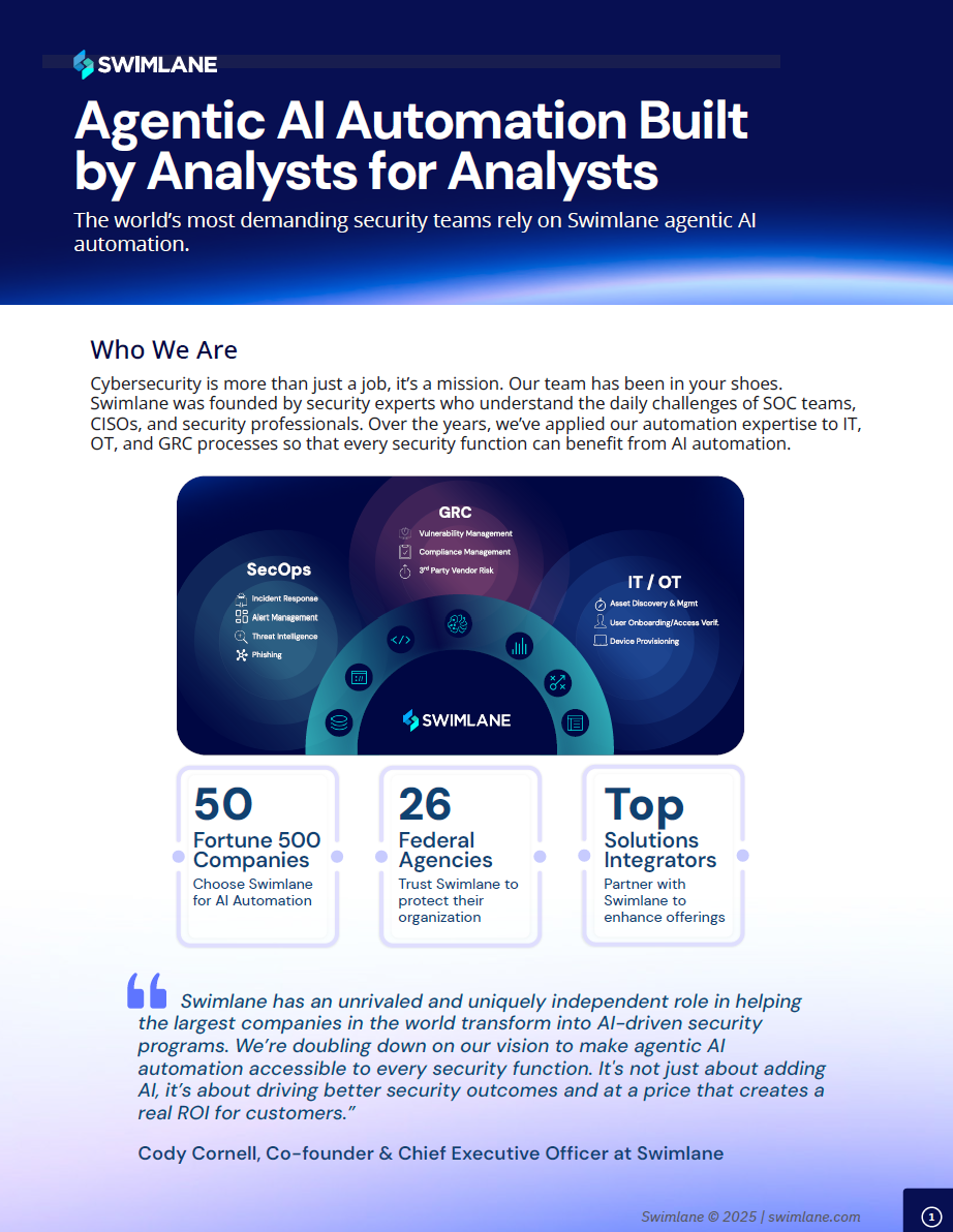 Agentic AI Automation Built by Analysts for Analysts
