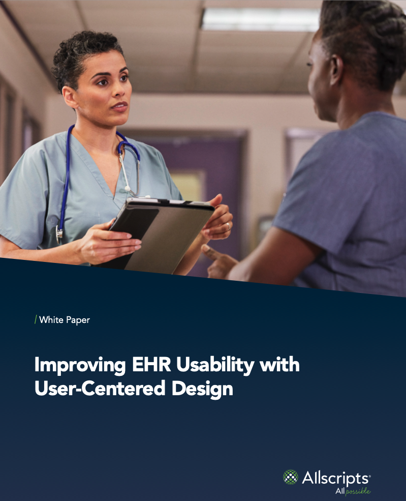 Improving EHR Usability with User-Centered Design