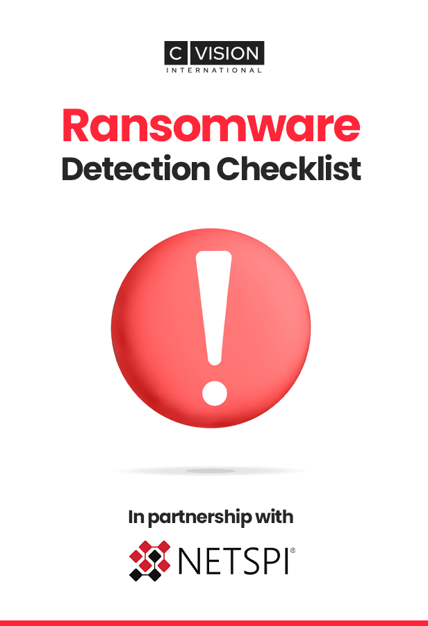 Ransomware Detection Checklist