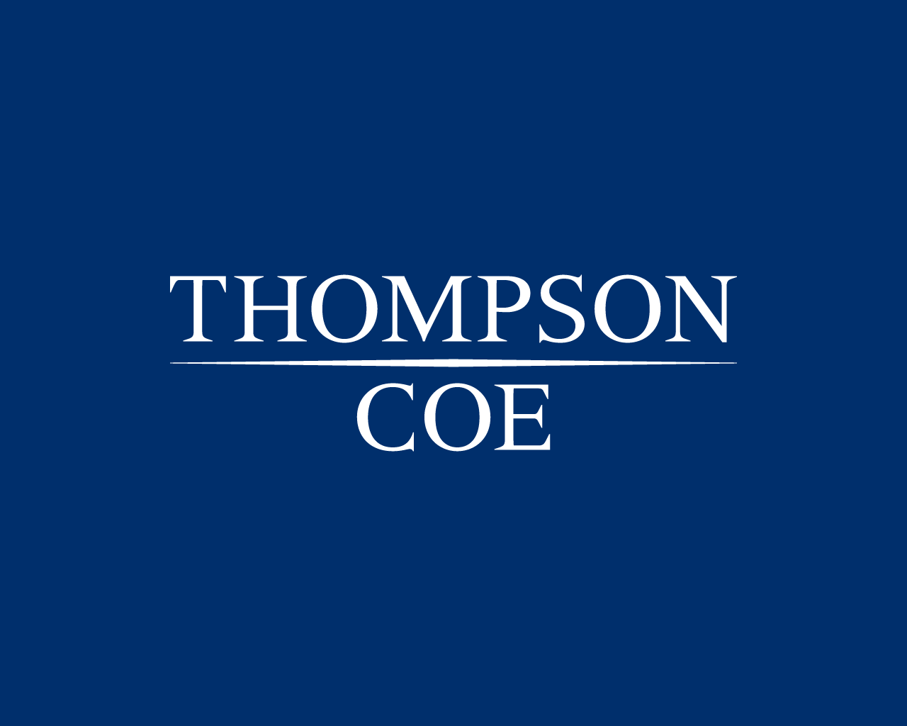 Thompson Coe