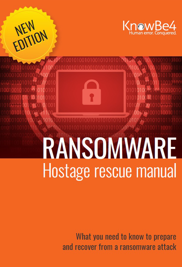 Ransomware Hostage Rescue Manual - KnowBe4