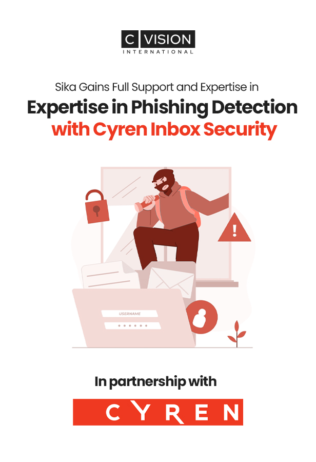 Sika Gains Full Support and Expertise in Phishing Detection with Cyren Inbox Security