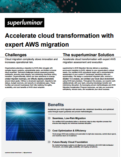 Accelerate Cloud Transformation with Expert AWS Migration (1)